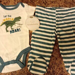 Koala baby one-piece with bottoms 0-3 Months boys